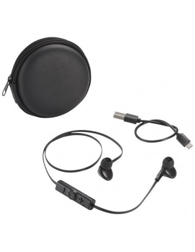 Auricolari Bluetooth® Sonic con custodia - Nero