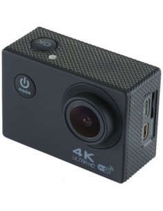 Fotocamera sportiva wifi 4k Portrait - Nero