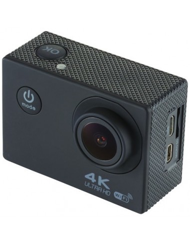 Fotocamera sportiva wifi 4k Portrait - Nero