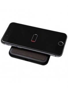 Supporto di ricarica wireless Solstice - Legno
