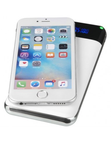 Powerbank Constant da 10000 mAh con schermo LED - Solido Bianco