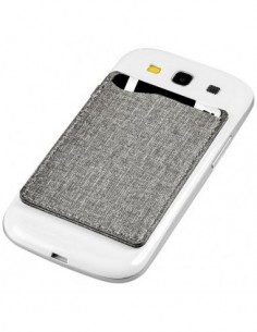 Portacarte da cellulare premium RFID - Grigio