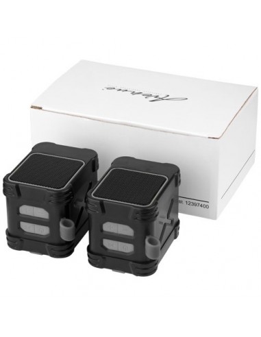 Altoparlanti Bluetooth® resistenti all'acqua per esterni Bond - Nero