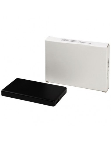 Power bank luminosa da 4000 mAh Cast - Nero