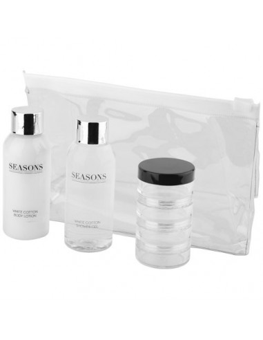Set viaggio Fields - Solido Bianco