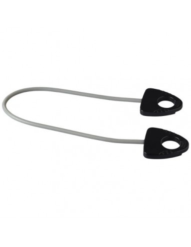 Elastico per yoga Dolphin con maniglia - Nero