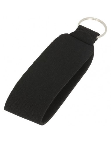 Portachiavi con anello apribile Vacay - Nero