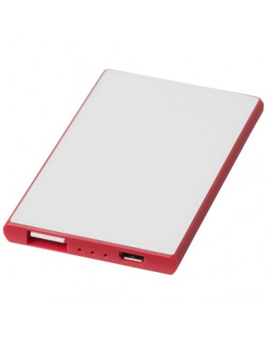Powerbank a carta di credito da 2.000 mAh - Solido Bianco