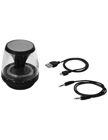 Altoparlante Bluetooth® con luce Rave - Nero