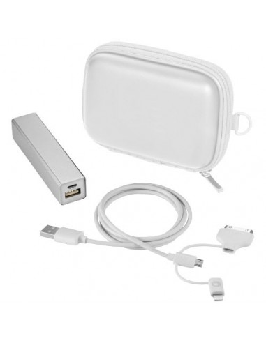 Kit di ricarica Volt con cavo MFI 3 in 1 - Solido Bianco