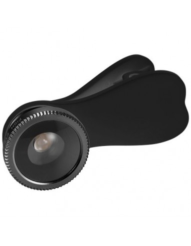 Obiettivo fisheye con clip - Nero Brillante