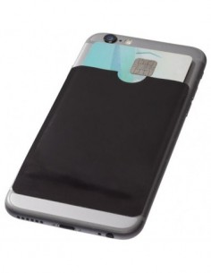 Porta carte di credito da smartphone RFID - Nero