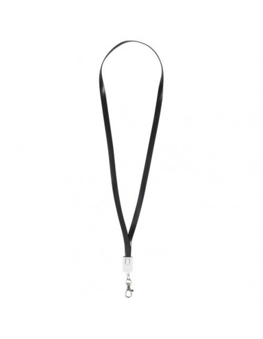 Cavo di ricarica 2-in-1 con clip - Nero