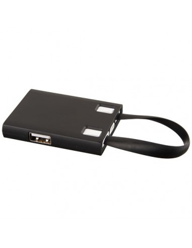 Hub USB e cavo 3-in-1 - Nero