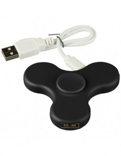 Spin-it Widget USB Hub-BK - Nero