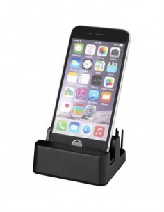 Supporto da scrivania che si illumina Glint - Nero