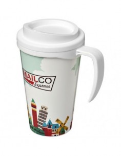 Tazza termica Brite-Americano® grande da 350 ml - Solido Bianco