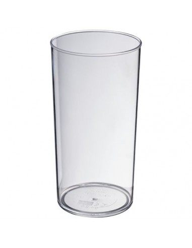 Bicchiere in plastica da 284 ml Hiball economy - Trasparente