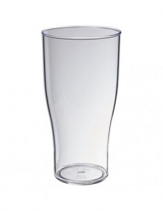 Bicchiere in plastica da 568 ml Tulip economy - Trasparente