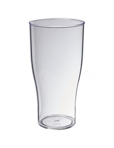 Bicchiere in plastica da 568 ml Tulip economy - Trasparente
