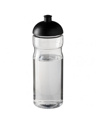 Borraccia sportiva H2O Base® Base da 650 ml con coperchio a cupola - Trasparente