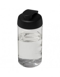 Borraccia sportiva H2O Bop® da 500 ml con coperchio a scatto - Trasparente