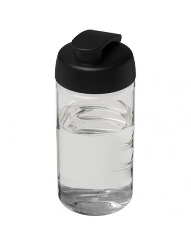 Borraccia sportiva H2O Bop® da 500 ml con coperchio a scatto - Trasparente