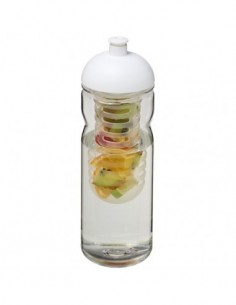 Borraccia Base Tritan™ da 650 ml con coperchio a cupola e infusore - Trasparente