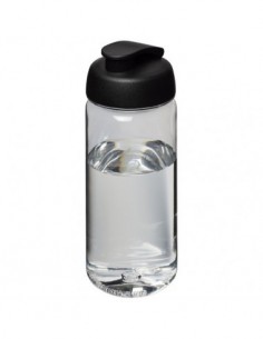 Borraccia sportiva Octave Tritan™ da 600 ml con coperchio a scatto - Trasparente