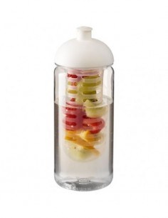 Borraccia Octave Tritan™ da 600 ml con coperchio a cupola e infusore - Trasparente