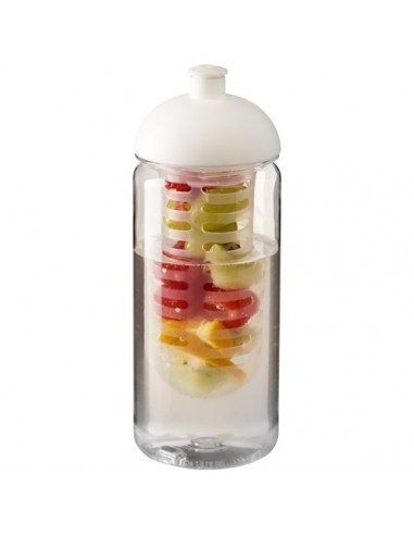 Borraccia Octave Tritan™ da 600 ml con coperchio a cupola e infusore - Trasparente
