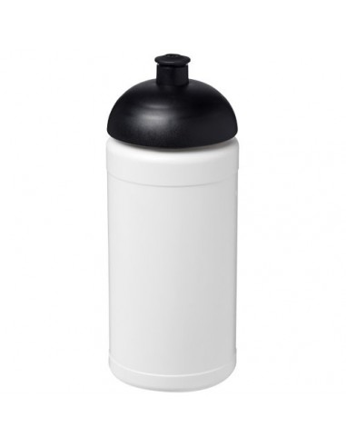 Borraccia sportiva Baseline® Plus da 500 ml con coperchio a cupola - Solido Bianco