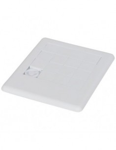 Puzzle quadrato a tessere scorrevoli Paulo - Solido Bianco