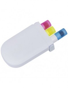 Set di evidenziatori gel Trio - Solido Bianco