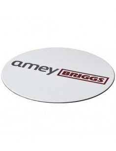 Tappetino per mouse Brite-Mat® rotondo - Nero