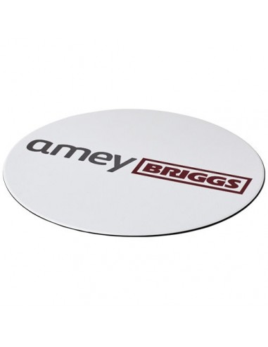 Tappetino per mouse Brite-Mat® rotondo - Nero