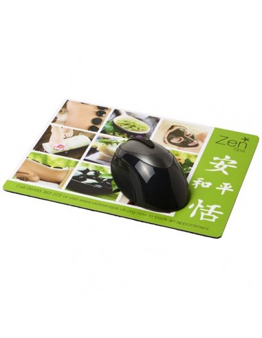 Tappetino per mouse Q-Mat® rettangolare - Nero