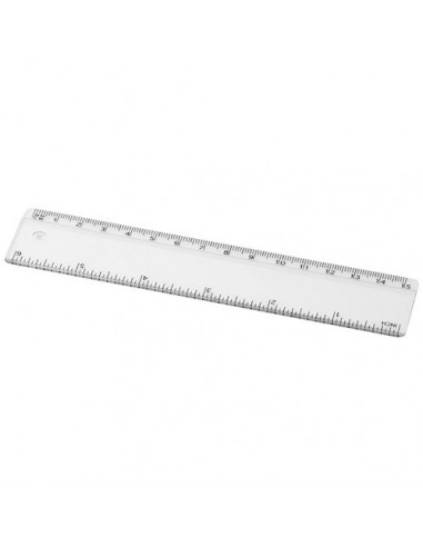 Righello Renzo da 15 cm in plastica - Trasparente