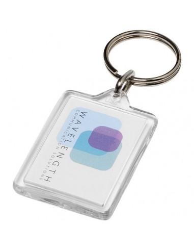 Portachiavi compatto Midi in plastica - Trasparente