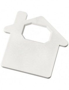Apribottiglie Condo a forma di casa - Solido Bianco