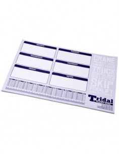 Block notes A2 Desk-Mate® - Solido Bianco