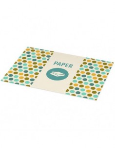 Block notes A3 Desk-Mate® con copertina avvolgente - Solido Bianco