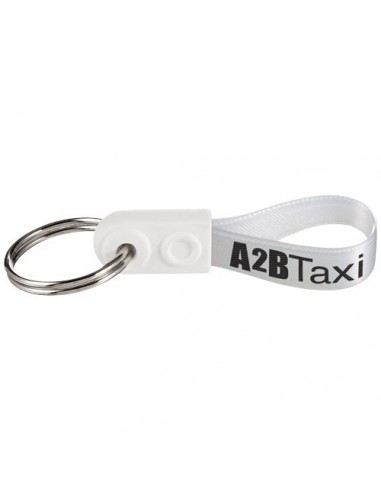 Portachiavi Ad-Loop ® Mini - Solido Bianco