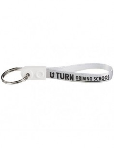 Portachiavi Ad-Loop ® Standard - Solido Bianco