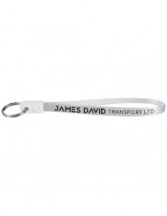 Portachiavi Ad-Loop ® Jumbo - Solido Bianco