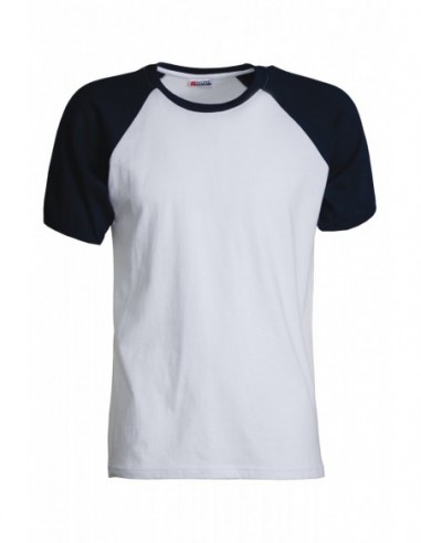 RAGLAN - Bianco/Blu Navy