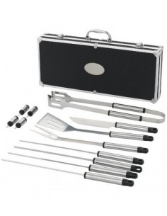 Set BBQ 12 pezzi Suya - Nero