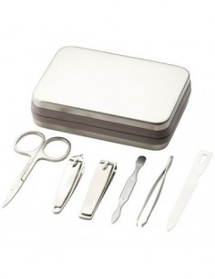 Set manicure 6 pezzi - Argento