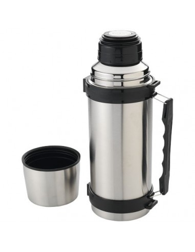 Thermos con cinghia Everest - Argento