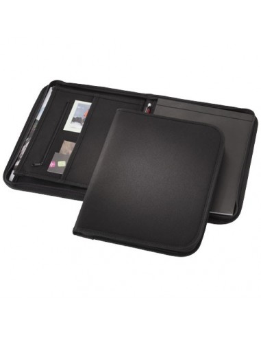 Portfolio A4 con cerniera Berkeley - Nero